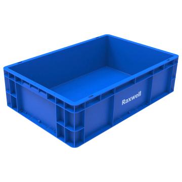 Raxwell EU系列蓝色周转箱EU4616，RHSS4018 尺寸(mm)：600×400×170 售卖规格：1个