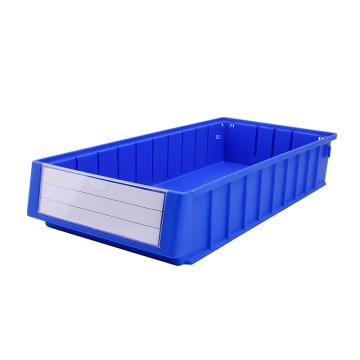 Raxwell 分隔式零件盒 物料盒，RHSS3045 外尺寸规格D*W*H(mm)：500×235×90，全新料，蓝色 售卖规格：1个