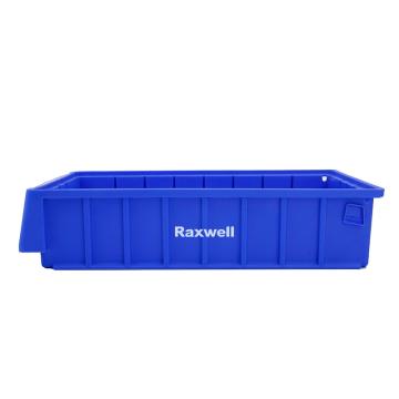 Raxwell 分隔式零件盒 物料盒，RHSS3046 外尺寸规格D*W*H(mm)：600×235×90，全新料，蓝色 售卖规格：1个