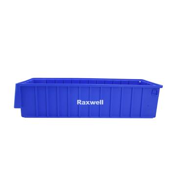 Raxwell 分隔式零件盒 物料盒，RHSS3052 外尺寸规格D*W*H(mm)：600×235×140，全新料，蓝色 售卖规格：1个