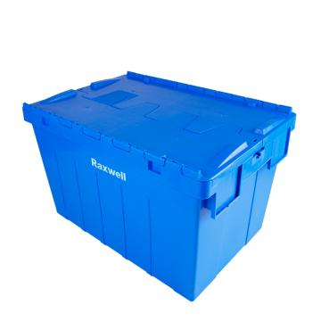 Raxwell 蓝色斜插箱,可插式周转箱,外尺寸(mm),600×400×315，TK64315,RHSS4046 售卖规格：1个
