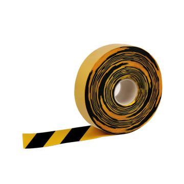 安赛瑞 重载型划线胶带，1mm厚PVC基材，100mm×30m，黄/黑，11757 售卖规格：1卷