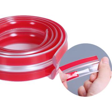 安赛瑞 透明防撞条，护墙角包边条，门框防磕碰包桌角护角，幼儿园防护条，10mm，3米装，1B00196 售卖规格：1卷