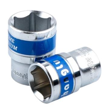 长鹿 12.5mm系列蓝带6角套筒(Cr-V) 22mm，CL200122 售卖规格：1个