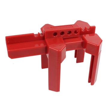 洛科 可调节球阀锁(DN8-DN80)，ABVL01M 红色 ,工程塑料 售卖规格：1个