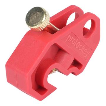 洛科 断路器锁，CBL01-2 红色 ,工程塑料 售卖规格：1个