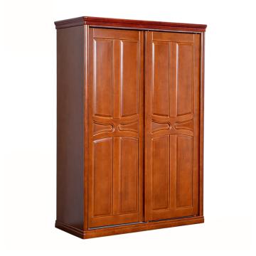 黎明 中式实木移门二门更衣柜木质大衣柜1500*650*2100mm，JGNP-106L 售卖规格：1台