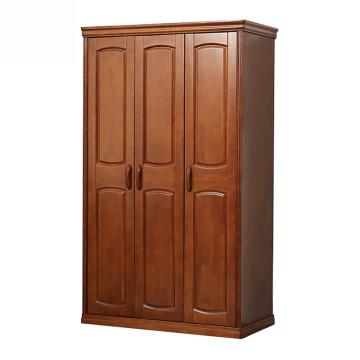 黎明 实木三门更衣柜开门柜木质衣柜1322*610*2100mm，JGNP-105L 售卖规格：1台