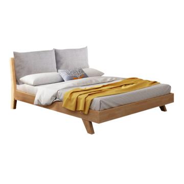 黎明 北欧经济型1.2米实木单人床卧室公寓床2130*1260*700mm，JGNP-21L 售卖规格：1张