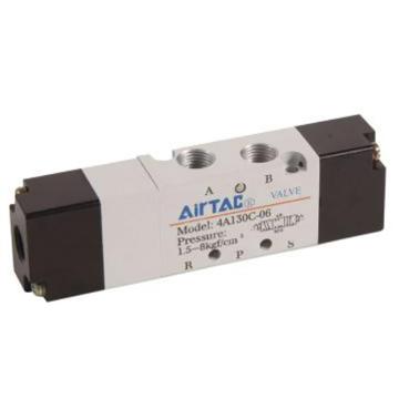 亚德客/AirTAC 气控阀，4A430P15 3位5通双气控中压式 售卖规格：1个