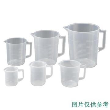 亚速旺/Asone 聚丙烯带把手烧杯 2000ml，1-4622-161-4622-16 售卖规格：1个