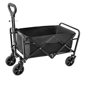功成狮 摆摊折叠小推车，GHMC00469 HFBTZTXTC-01，小5寸基础款 黑色 售卖规格：1台