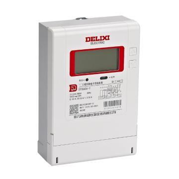 德力西/DELIXI DTS606三相四线电子式电能表，DTS606MQ16M4H DTS606 3×220/380V 1级 3×1.5(6)A互感式 售卖规格：1个