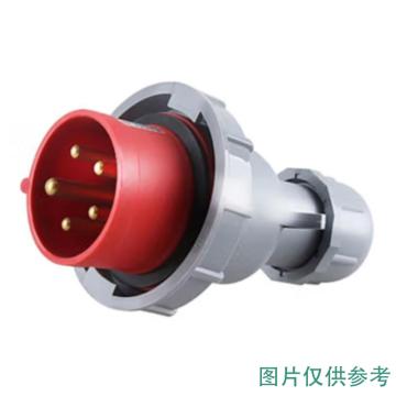 德力西/DELIXI 工业插头，DHADEP20352R DEP2-0352 IP67 63A 5芯 415V 售卖规格：1个