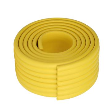 卡威/CareWel W型加宽防撞条，墙贴垫包边护墙角横梁海绵，宽8cm，厚8mm，长2米，黄，KVSF0158 售卖规格：1个