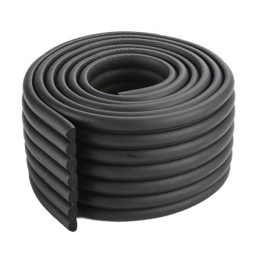 卡威/CareWel W型加宽防撞条，墙贴垫包边护墙角横梁海绵，宽8cm，厚8mm，长2米，黑，KVSF0165 售卖规格：1个