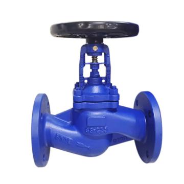 百普 德标法兰波纹管截止阀，碳钢法兰,WJ41H-16C-DN350 售卖规格：1台