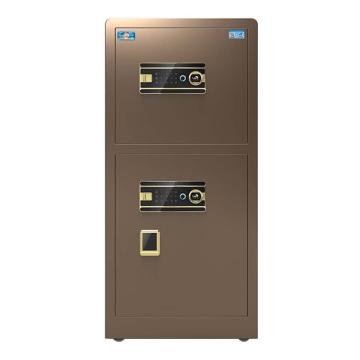 虎牌 保险柜博瑞系列双门，BGX-M/D-100S 100cm指纹密码 咖啡金 售卖规格：1台