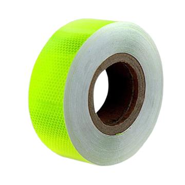 鸣固 反光警示胶带，【晶格 单色荧光绿】宽5cm长25m/卷 售卖规格：1卷