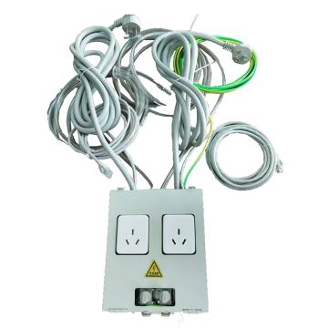 所途智能 电气网盒，包含VHK3 8号气管接头，超6类网线 售卖规格：1个