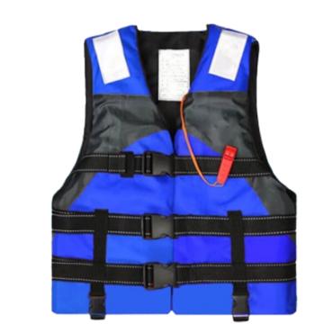谋福 救生衣游泳背心漂流浮潜服钓鱼服，加厚面料【雅马哈款蓝色】，23 售卖规格：1个