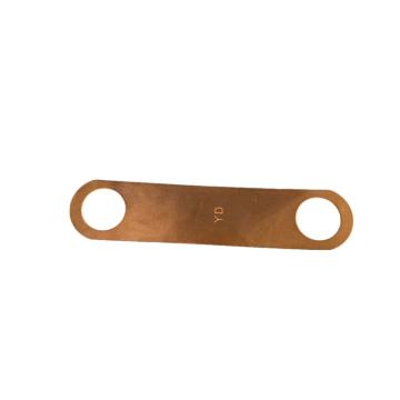 功成狮 铜跨接，GFUD1369 EV2410293 长12.5厘米 宽2.7厘米 厚度1.5mm 售卖规格：1个