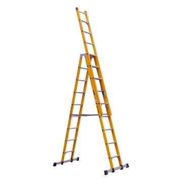 郑兴安 绝缘人字单面伸缩梯，LHH-50 伸展长度(mm):5000 收缩长度(mm):3100 售卖规格：1台