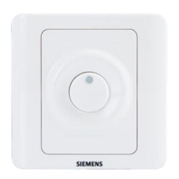 西门子/SIEMENS 轻触延时触摸开关，5UH82246NC01, 远景系列雅白 售卖规格：1个