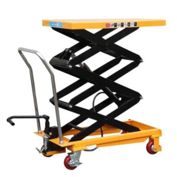 爵力 手动平台车，PTH500S 载重500Kg 起升2.5米（台面1200*800mm） 售卖规格：1台