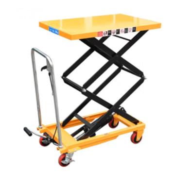 爵力 手动平台车，PTS350A 载重350Kg 起升1.3米（台面905*500mm) 售卖规格：1台