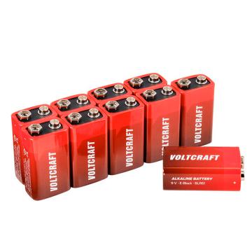 沃卡福 9伏电池，9V E Block 6LR61 售卖规格：10粒/盒
