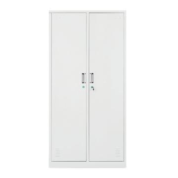 HiBoss 两门更衣柜铁皮柜储物柜员工存包挂衣柜鞋柜，GJSP-87 850*420*1800mm 售卖规格：1台