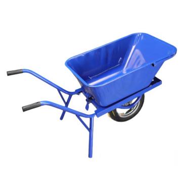 谦格 铁自卸式园林农用手推老虎车搬运翻斗灰斗车，DFC-02，单实心轮,长宽高137×60×80cm 载重100kg 售卖规格：1台