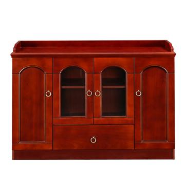 黎明 茶水柜油漆餐边柜实木贴皮矮柜1200*400*850mm，XLC08Y 售卖规格：1组