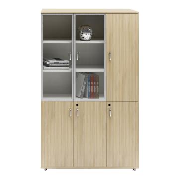 黎明 文件柜板式资料档案柜右三门书柜1200*400*2000mm，XLC57Y 售卖规格：1组