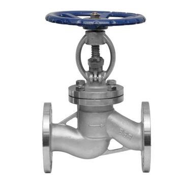 百普 316L不锈钢法兰截止阀，J41W-16RL-DN40 售卖规格：1台