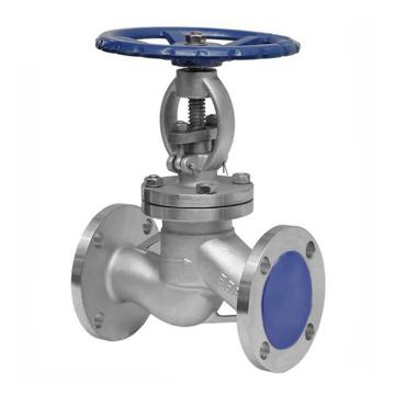 百普 316L不锈钢法兰截止阀，J41W-10RL-DN40 售卖规格：1台