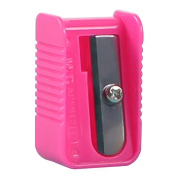 晨光 单孔塑料卷笔刀，APS91211 （红、黄、蓝、绿、紫颜色随机） 售卖规格：1个