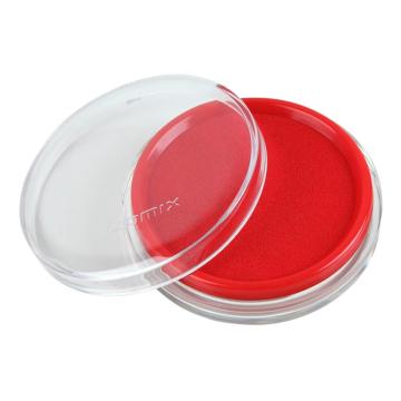 齐心 快干印台，B3716 （大圆）红 售卖规格：1个