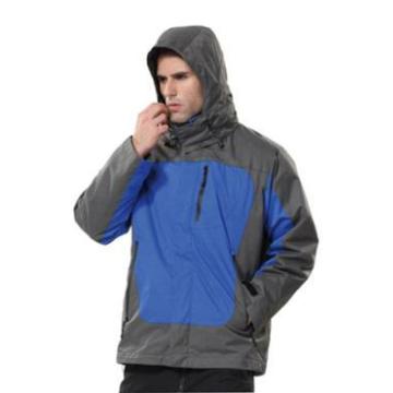 安大叔 防寒服，B300(蓝拼灰）-L 高级防水提花涂层布 售卖规格：1件