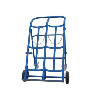 Raxwell 经济型双瓶可折叠气瓶车，RMCG0027 普通碳钢喷塑，适用气瓶直径范围：140-250mm， 售卖规格：1台