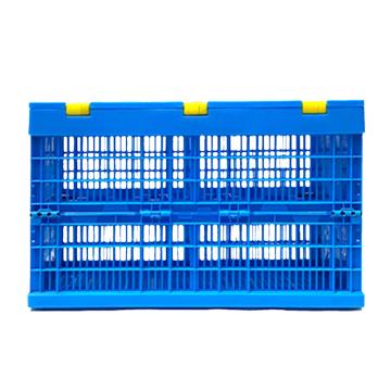 Raxwell 带盖折叠筐，RHSS4087 尺寸(mm),外:600×400×300,内:560×360×290,蓝色 售卖规格：1个