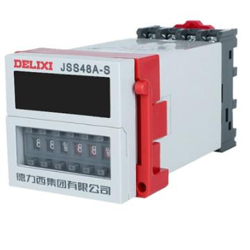 德力西/DELIXI 时间继电器，SS48A-S 0.1S-99H AC/DC24V JSS48AS26Y24AD 售卖规格：1个