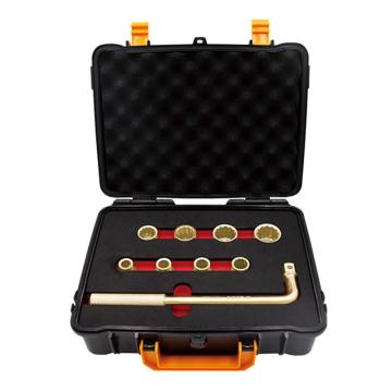 维度/WEDO 防爆1/2"方9件套盒装套装，AL101E 售卖规格：1套