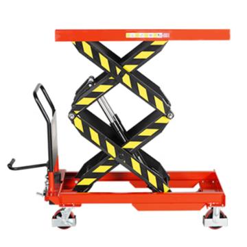 力拓中用 手动平台车，PTS150B 载重(KG)：150KG ，升高(M)：1.26，升级款 售卖规格：1台