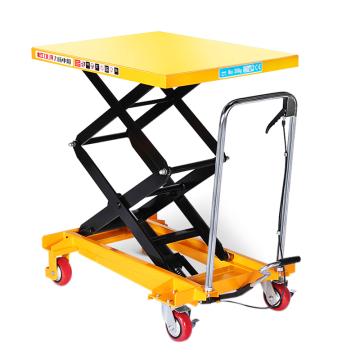 力拓中用 手动平台车，PTDS350B 载重(KG)：350KG ，升高(M)：1.58，大平台 售卖规格：1台