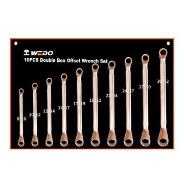 维度/WEDO 防爆套装双头梅花扳手，BEC-10 售卖规格：1套