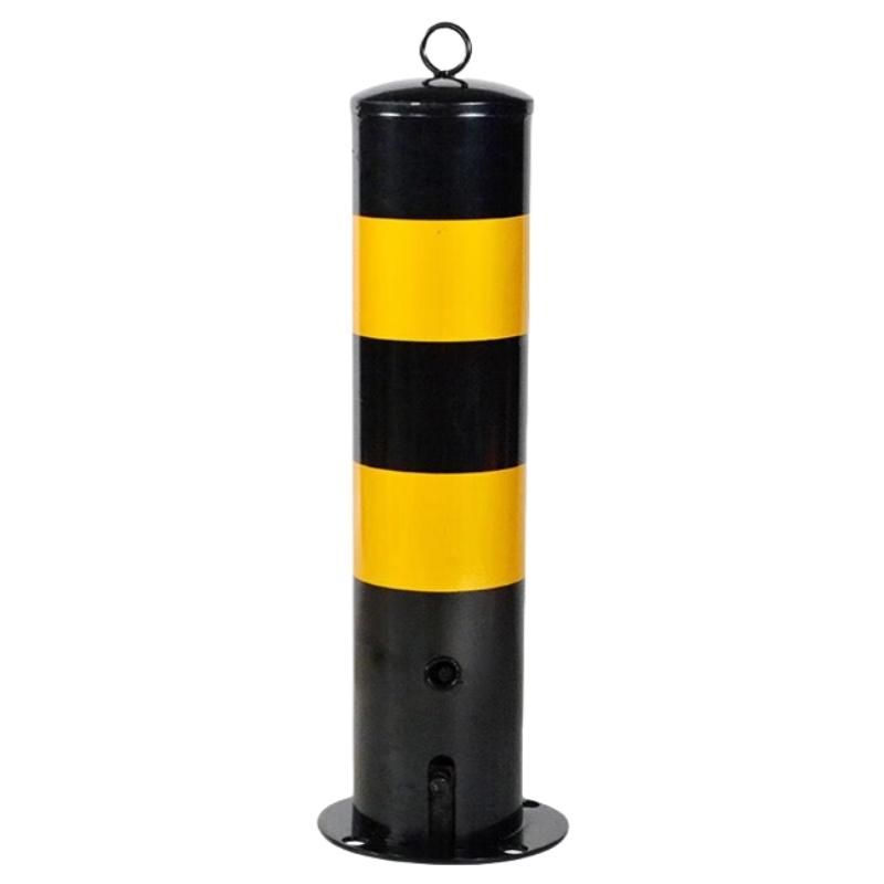 臻工品 警示柱，550*114*1.2mm 黄黑 售卖规格：1根