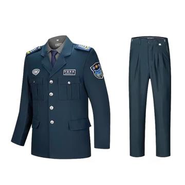 Raxwell 保安春秋西服套装，贡丝锦，墨绿，M码，含标贴，RW8601 售卖规格：1套