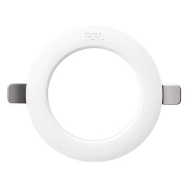 佛山照明/FSL LED筒灯，白光，2.5寸，4W 开孔尺寸75mm，新、老款随机发货 售卖规格：1个